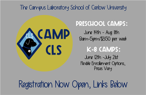 Preschool Camps: June 14th-August 11th, K-8 Camps June 12th-July 21st, Registration open. 